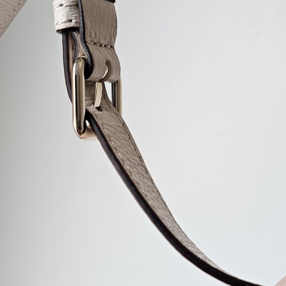 ♠️Kate Spade♠️Authentic Boston Cream Pebble Leather Handbag Top Handles Satchel - Picture 4 of 16